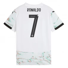 Portugal Fodboldtrøjer 2025 Cristiano Ronaldo #7 Udebanetrøje Mænd