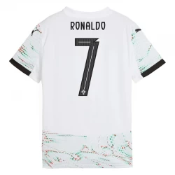 Portugal Fodboldtrøjer 2025 Cristiano Ronaldo #7 Udebanetrøje Mænd