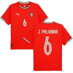 Portugal J. Palhinha #6 Fodboldtrøjer 2025 Hjemmebanetrøje Mænd