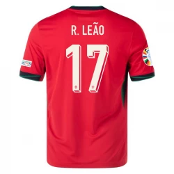 Rafael Leão #17 Portugal Fodboldtrøjer EM 2024 Hjemmebanetrøje Mænd