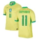 Raphinha #11 Brasilien Fodboldtrøjer Copa America 2024 Hjemmebanetrøje Mænd