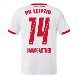 RB Leipzig Baumgartner #14 Fodboldtrøjer 2025-26 Hjemmebanetrøje Mænd