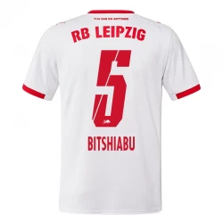 RB Leipzig Bitshiabu #5 Fodboldtrøjer 2025-26 Hjemmebanetrøje Mænd