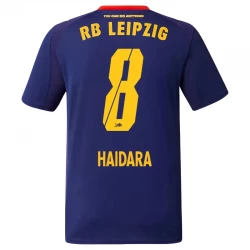 RB Leipzig Fodboldtrøjer 2025-26 Haidara #8 Udebanetrøje Mænd