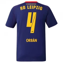 RB Leipzig Fodboldtrøjer 2025-26 Orban #4 Udebanetrøje Mænd