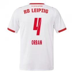 RB Leipzig Orban #4 Fodboldtrøjer 2025-26 Hjemmebanetrøje Mænd