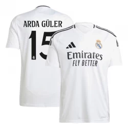 Real Madrid Arda Güler #15 Fodboldtrøjer 2024-25 Hjemmebanetrøje Mænd