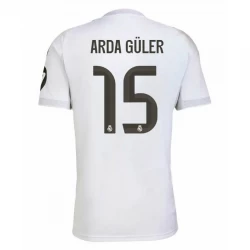 Real Madrid Arda Güler #15 Fodboldtrøjer 2025-26 Hjemmebanetrøje Mænd
