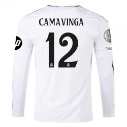 Real Madrid Carvajal #12 Fodboldtrøjer 2024-25 HP Hjemmebanetrøje Mænd Lange Ærmer