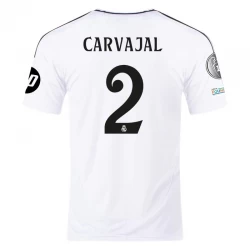 Real Madrid Carvajal #2 Fodboldtrøjer 2024-25 HP Hjemmebanetrøje Mænd