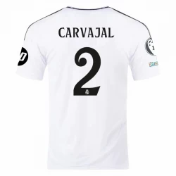 Real Madrid Carvajal #2 Fodboldtrøjer 2024-25 UCL Hjemmebanetrøje Mænd