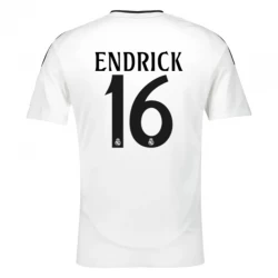 Real Madrid Endrick #16 Fodboldtrøjer 2024-25 Hjemmebanetrøje Mænd