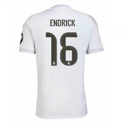 Real Madrid Endrick #16 Fodboldtrøjer 2025-26 Hjemmebanetrøje Mænd