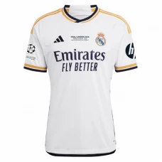 Real Madrid Fodboldtrøjer 2023-24 Final London HP Hjemmebanetrøje Mænd