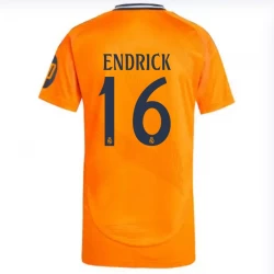 Real Madrid Fodboldtrøjer 2024-25 HP Endrick #16 Udebanetrøje Mænd