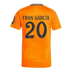 Real Madrid Fodboldtrøjer 2024-25 HP Fran Garcia #20 Udebanetrøje Mænd