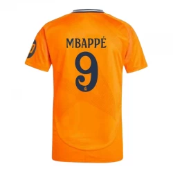 Real Madrid Fodboldtrøjer 2024-25 HP Mbappe #9 Udebanetrøje Mænd