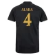 Real Madrid Fodboldtrøjer David Alaba #4 2023-24 Tredjetrøje Mænd