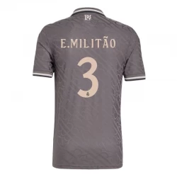Real Madrid Fodboldtrøjer E.Militao #3 2024-25 Tredjetrøje Mænd
