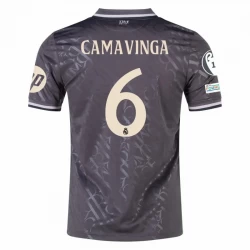 Real Madrid Fodboldtrøjer Eduardo Camavinga #6 2024-25 UCL Tredjetrøje Mænd