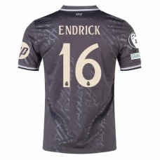 Real Madrid Fodboldtrøjer Endrick #16 2024-25 UCL Tredjetrøje Mænd