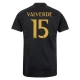 Real Madrid Fodboldtrøjer Federico Valverde #15 2023-24 Tredjetrøje Mænd
