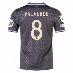 Real Madrid Fodboldtrøjer Federico Valverde #8 2024-25 UCL Tredjetrøje Mænd