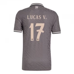 Real Madrid Fodboldtrøjer Lucas V. #17 2024-25 Tredjetrøje Mænd