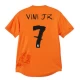 Real Madrid Fodboldtrøjer Vinicius Junior 2023-24 x Y3 Orange Fourthtrøje Mænd