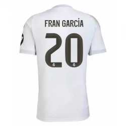 Real Madrid Fran Garcia #20 Fodboldtrøjer 2025-26 Hjemmebanetrøje Mænd