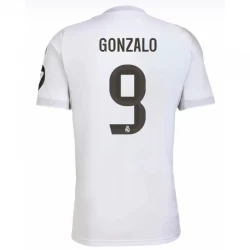 Real Madrid Gonzalo #9 Fodboldtrøjer 2025-26 Hjemmebanetrøje Mænd