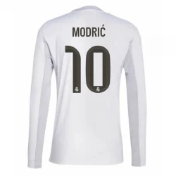 Real Madrid Modric #10 Fodboldtrøjer 2025-26 Hjemmebanetrøje Mænd Lange Ærmer