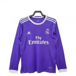 Real Madrid Retro Trøje 2016-17 Udebane Mænd Lange Ærmer