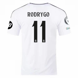 Real Madrid Rodrygo #11 Fodboldtrøjer 2024-25 UCL Hjemmebanetrøje Mænd