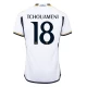Real Madrid Tchouameni #18 Fodboldtrøjer 2023-24 Hjemmebanetrøje Mænd