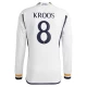 Real Madrid Toni Kroos #8 Fodboldtrøjer 2023-24 Hjemmebanetrøje Mænd Lange Ærmer