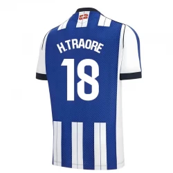 Real Sociedad H. Traore #18 Fodboldtrøjer 2025-26 Hjemmebanetrøje Mænd