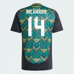 Richards #14 Jamaica Fodboldtrøjer Copa America 2024 Udebanetrøje Mænd