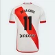 River Plate De La Cruz #11 Fodboldtrøjer 2023-24 Hjemmebanetrøje Mænd