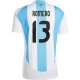 Romero #13 Argentina Fodboldtrøjer Copa America 2024 Hjemmebanetrøje Mænd