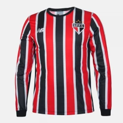 São Paulo FC Fodboldtrøjer 2024-25 Udebanetrøje Mænd Lange Ærmer