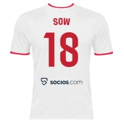 Sevilla FC Sow #18 Fodboldtrøjer 2024-25 Hjemmebanetrøje Mænd