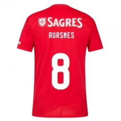 SL Benfica Aursnes #8 Fodboldtrøjer 2024-25 Hjemmebanetrøje Mænd