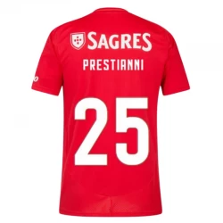SL Benfica Prestianni #25 Fodboldtrøjer 2024-25 Hjemmebanetrøje Mænd