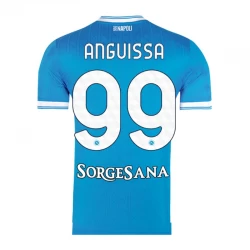 SSC Napoli Anguissa #99 Fodboldtrøjer 2025-26 Hjemmebanetrøje Mænd