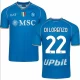 SSC Napoli Di Lorenzo #22 Fodboldtrøjer 2023-24 Hjemmebanetrøje Mænd