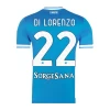 SSC Napoli Di Lorenzo #22 Fodboldtrøjer 2025-26 Hjemmebanetrøje Mænd
