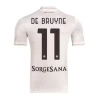 SSC Napoli Fodboldtrøjer 2025-26 Kevin De Bruyne #11 Udebanetrøje Mænd