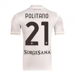SSC Napoli Fodboldtrøjer 2025-26 Politano #21 Udebanetrøje Mænd