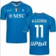 SSC Napoli H. Lozano #11 Fodboldtrøjer 2023-24 Hjemmebanetrøje Mænd
